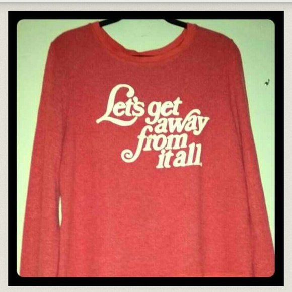 RARE - Wildfox "Let's get away from it all” jumper - Picture 2 of 4